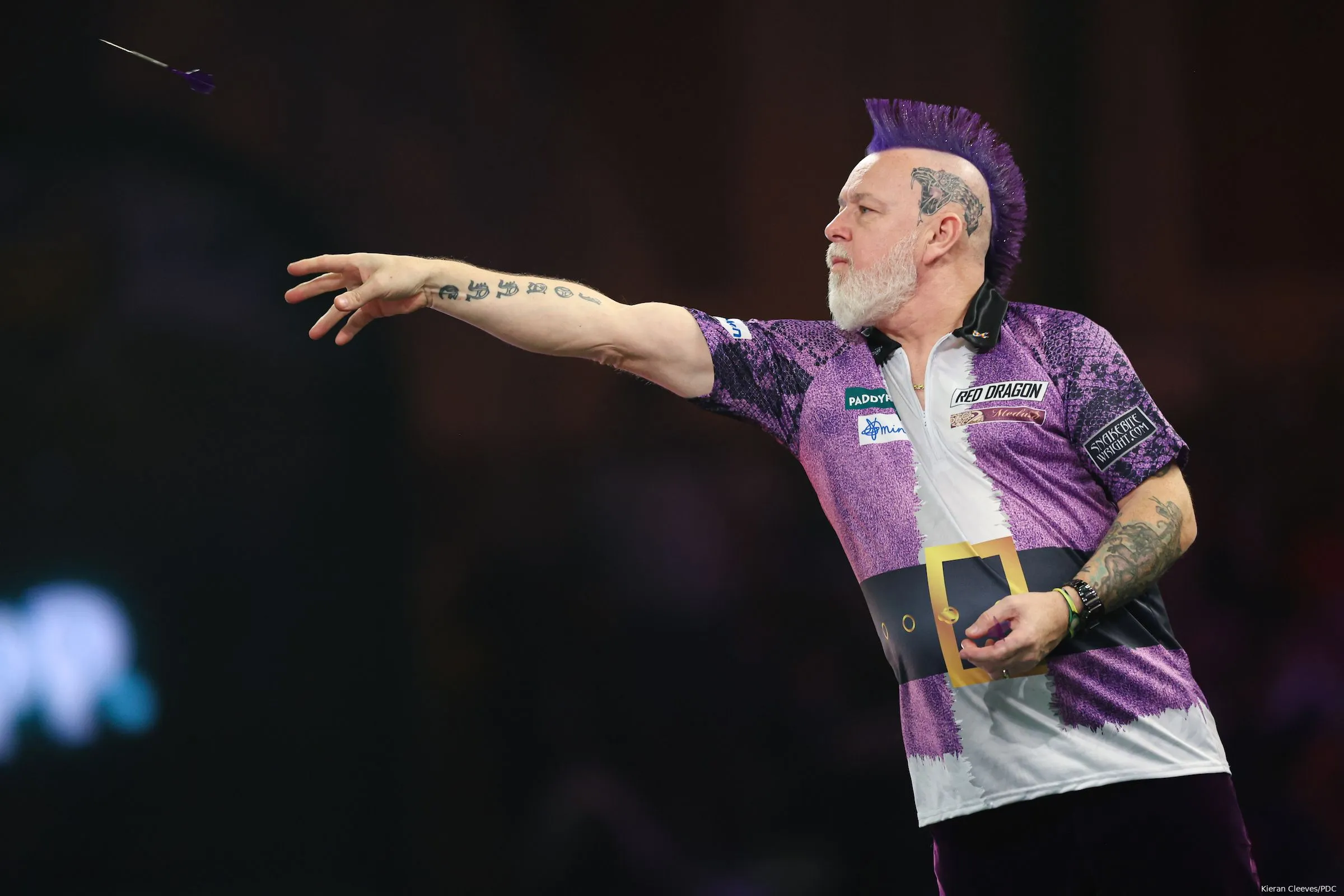 Reason for no trademark dance from Peter Wright on walkon confirmed